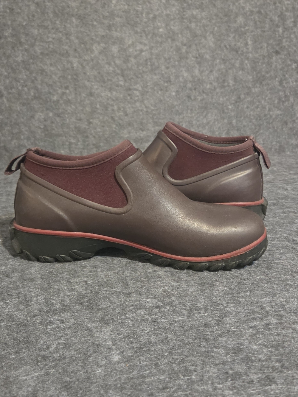 Bogs Women's Maroon Savie Chelsea Waterproof Boots - Picture 6 of 9